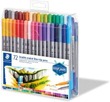 Staedtler Çift Uçlu Keçeli Kalem 72’li Set - Staedtler (1)