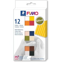 Staedtler Fimo Soft Natural Modelleme Kili Seti 12’li - FİMO