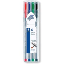 Staedtler Fineliner Triplus 0,3 mm 4’lü Set - Staedtler