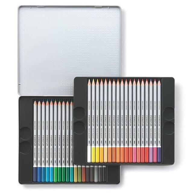 Staedtler Karat Aquarell Sulandırılabilir Kuru Boya 36’lı Set - 1