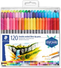 Staedtler Keçeli Kalem Çift Uçlu 120’li Set - Staedtler (1)