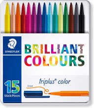 Staedtler Keçeli Kalem Trıplus 15Lı Metal Kutu N:323 M15 - 8