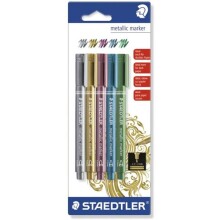 Staedtler Marker Metalik 5’li Set - Staedtler