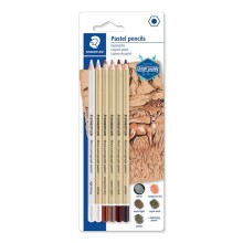 Staedtler Mars Lumograph Pastel Kalem Set 6’lı - Staedtler