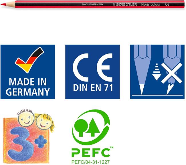 Staedtler Noris Kuru Boya 24’lü Set - 5