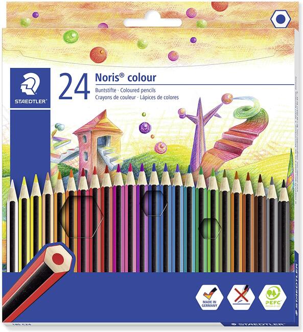 Staedtler Noris Kuru Boya 24’lü Set - 6