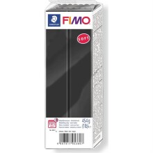 Staedtler Soft Fimo Modelleme Kili Siyah 454 g - FİMO