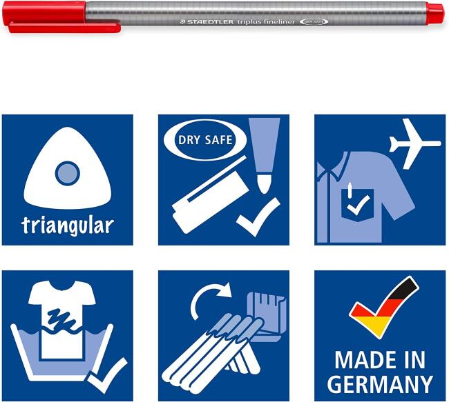 Staedtler Triplus Fineliner 0.3 mm 60’lı Set - 2