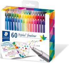 Staedtler Triplus Fineliner 0.3 mm 60’lı Set - 3