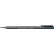 Staedtler Triplus Üçgen Fineliner Kalem - 0.3 mm - Gri - Staedtler