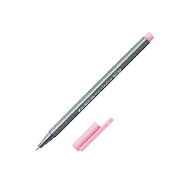 Staedtler Üçgen Fineliner 0.3 mm Açık Pembe - 1