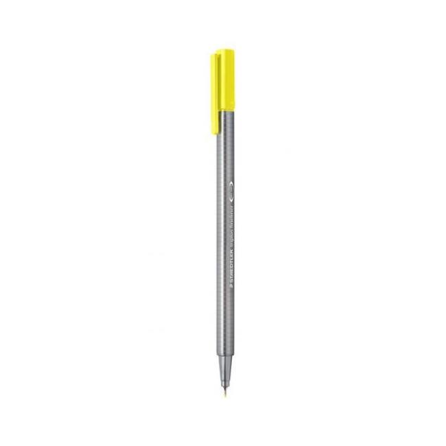 Staedtler Üçgen Fineliner 0.3 mm Açık Sarı - 1
