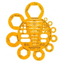 Standardgraph Teknik Civata Şablonu - Standardgraph