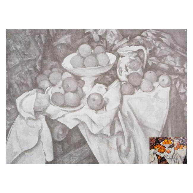 St. Petersburg Sonnet Desenli Pres Tuval 30x40 cm Apples and Oranges 142771 - 2