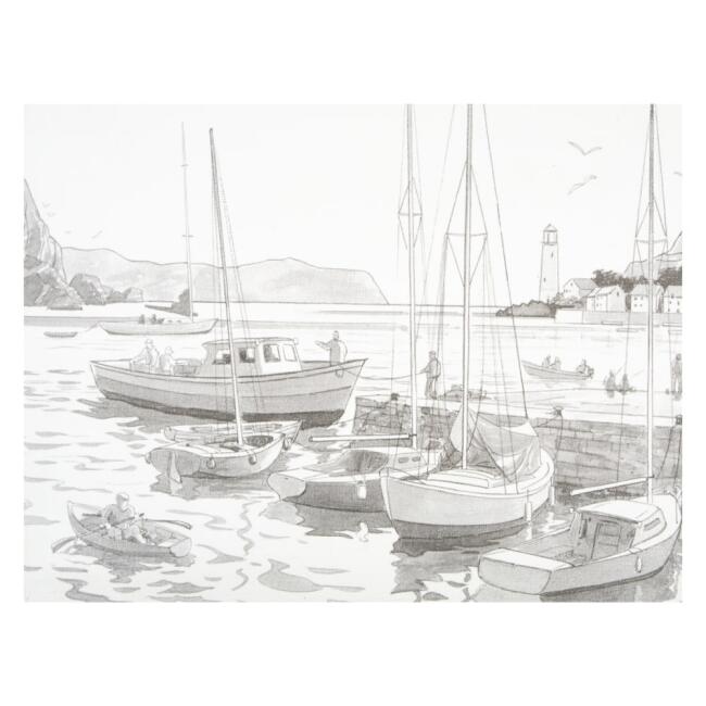 St. Petersburg Sonnet Desenli Pres Tuval 30x40 cm Harbour DK13701-H - 1