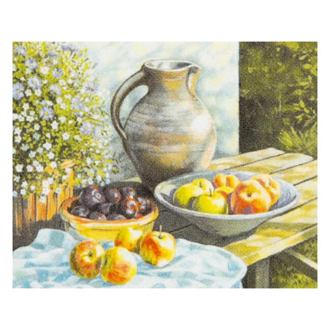 St. Petersburg Sonnet Desenli Tuval 30x40 cm Still Life DK13701-G - 1