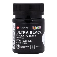 St. Petersburg Decola Kumaş Boyası 50 ml Ultra Black 4128834 - St. Petersburg