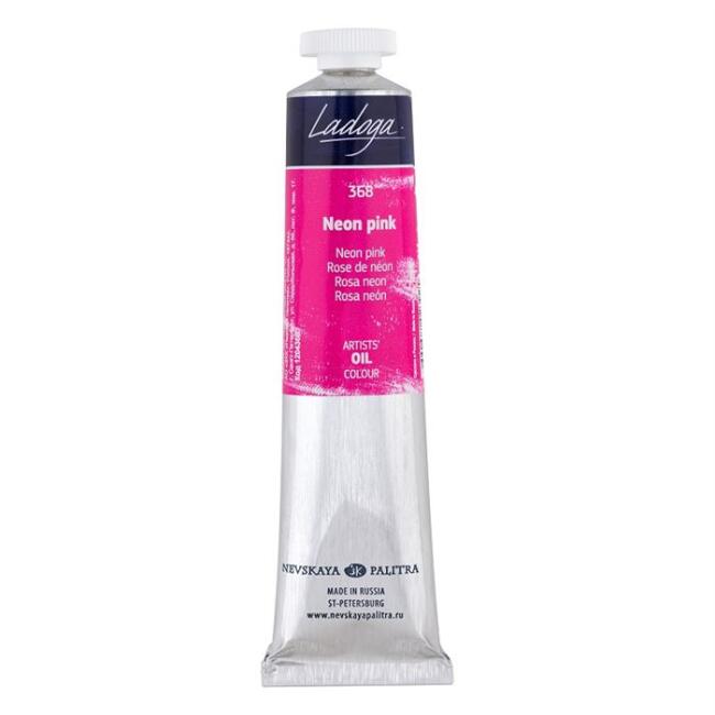 St. Petersburg Ladoga Yağlı Boya 46 ml Neon Rose 368 - 1