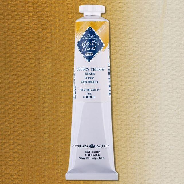 St. Petersburg Master Class Extra-Fine Artists’ Yağlı Boya 46 ml Seri 1 Golden Yellow 249 - 1