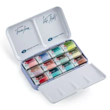 St. Petersburg White Nights Metamorphosis Granulation Sulu Boya Seti 12 Renk Metal Kutu 191202756 - 1