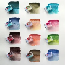 St. Petersburg White Nights Metamorphosis Granulation Sulu Boya Seti 12 Renk Metal Kutu 191202756 - 3