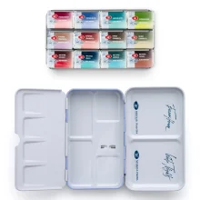 St. Petersburg White Nights Metamorphosis Granulation Sulu Boya Seti 12 Renk Metal Kutu 191202756 - 4