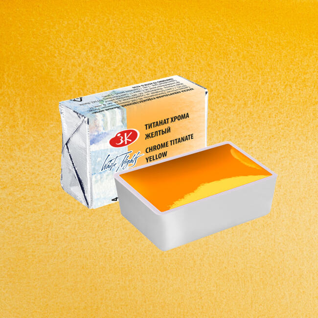 St. Petersburg White Nights Metamorphosis Tablet Sulu Boya Chrome Titanate Yellow 274 - 1