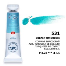 St. Petersburg White Nights Extra-Fine Tüp Sulu Boya 10 ml Cobalt Turquoise 531 - St. Petersburg