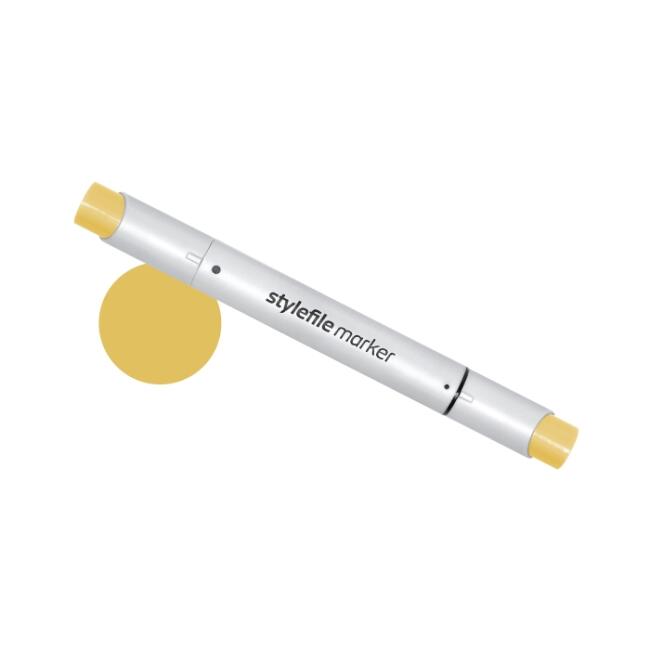 Stylefile Marker Fırça Uçlu Kalem 160 Olive Yellow - 1