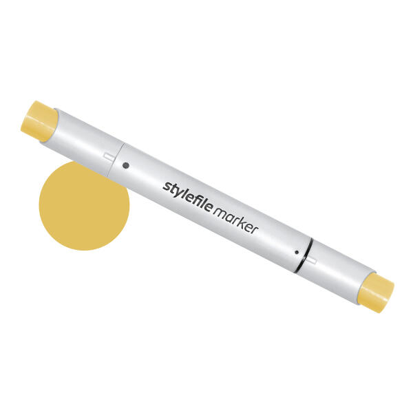 Stylefile Marker Fırça Uçlu Kalem 160 Olive Yellow - 2