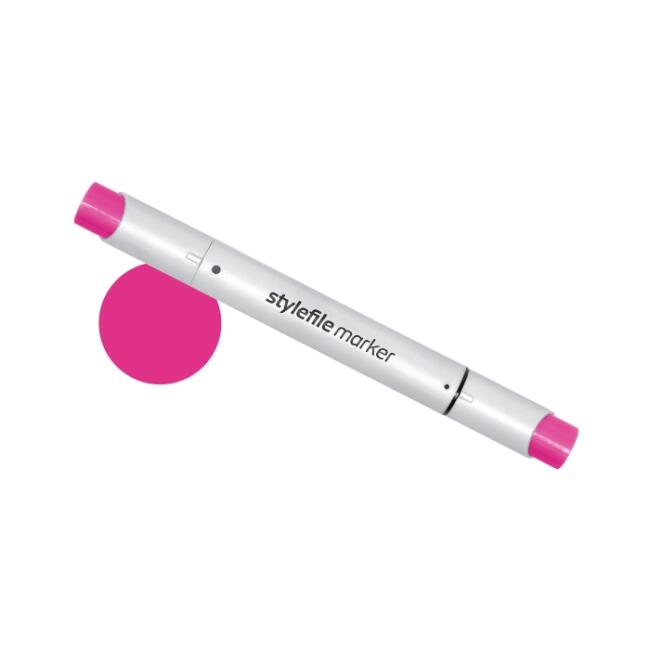 Stylefile Marker Fırça Uçlu Kalem 456 Vivid Pink - 1