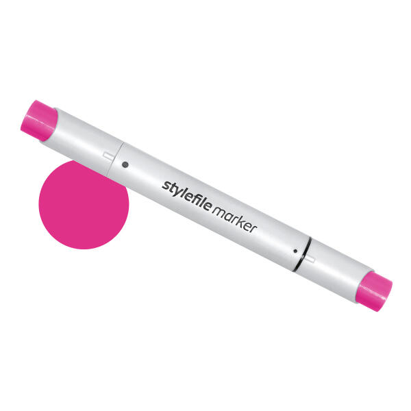 Stylefile Marker Fırça Uçlu Kalem 456 Vivid Pink - 2