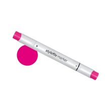 Stylefile Marker Fırça Uçlu Kalem 458 Vivid Reddish Purple - STYLEFILE