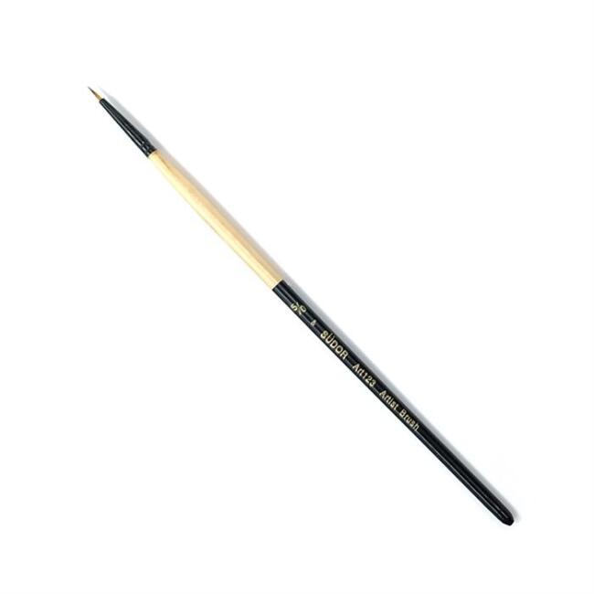 Südor Seri Art123 Sentetik Yuvarlak Uçlu Fırça No:0/5 - 1