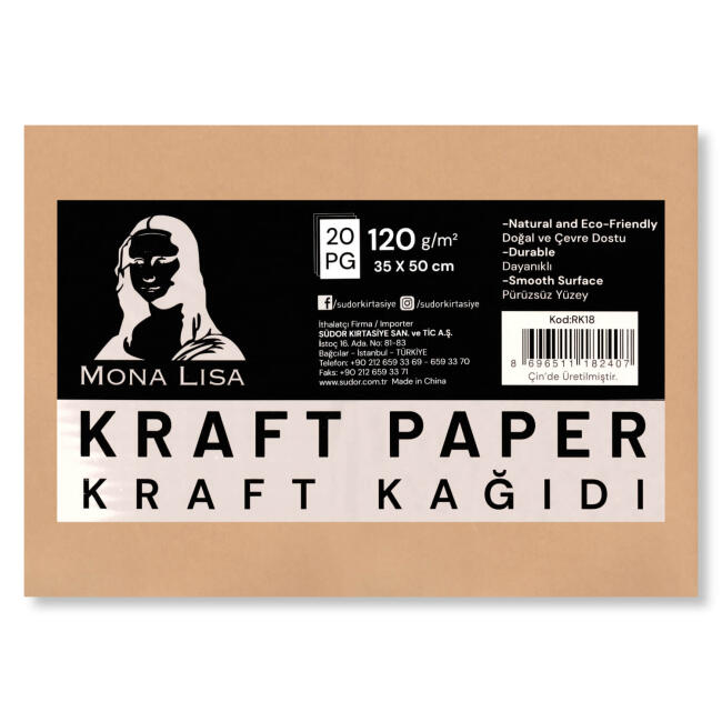 Südor Kraft Kağıt 120 gr 35x50 cm 20'li RK18 - 1