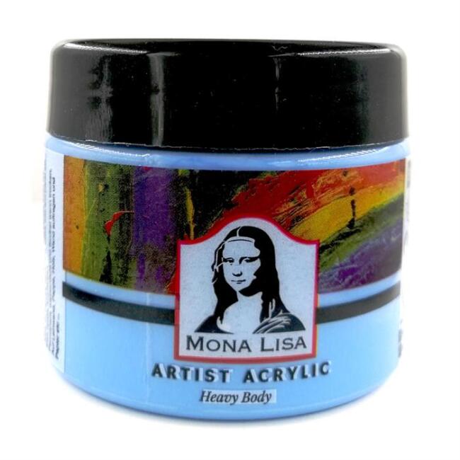 Südor Mona Lisa Artist Akrilik Boya 125 ml Pastel Aqua Blue 807 - 1