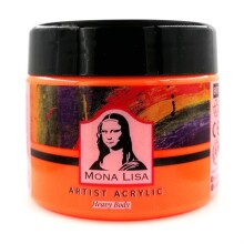 Südor Mona Lisa Artist Akrilik Boya 125 ml Neon Orange 909 - Monalisa