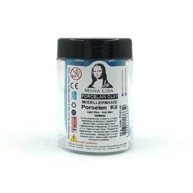 Südor Mona Lisa Porselen Kil 200 g Açık Mavi - 1