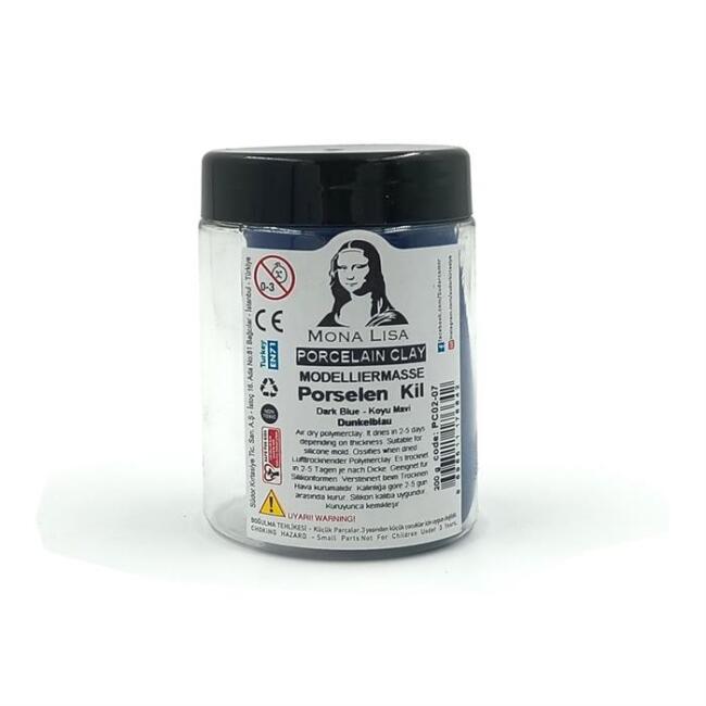 Südor Mona Lisa Porselen Kil 200 g Koyu Mavi - 1