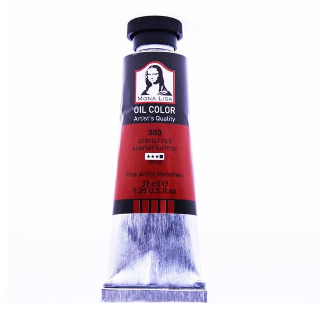 Südor Mona Lisa Yağlı Boya 37 ml Scarlet Kırmızı 303 - 1