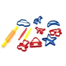 Südor Oyun Hamuru Kalıbı - Kurabiye Kesme Seti 11 Parça S015 - 1