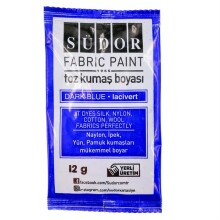 Südor Toz Kumaş Boyası 12g Lacivert - Südor