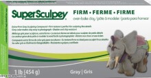 Super Sculpey Fırınlanabilir Modelleme Kili Gri 454 g - SCULPEY (1)