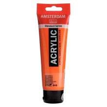 Talens Amsterdam Akrilik Boya 120 ml Azo Orange 276 - Amsterdam