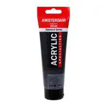 Talens Amsterdam Akrilik Boya 120 ml Metallic Black 850 