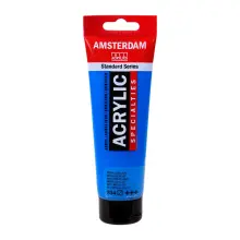 Talens Amsterdam Akrilik Boya 120 ml Metallic Blue 834 - 1