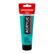 Talens Amsterdam Akrilik Boya 120 ml Metallic Green 836 - 1