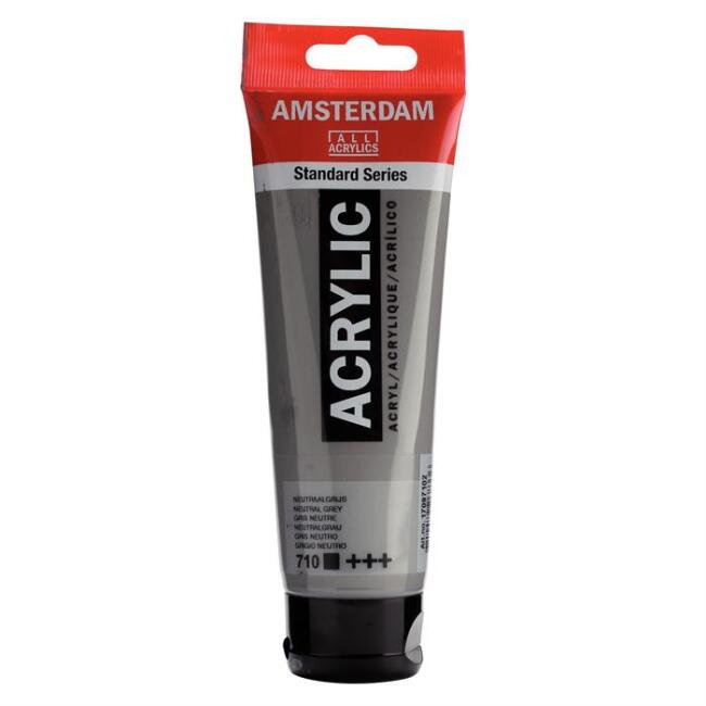 Talens Amsterdam Akrilik Boya 120 ml Neutral Grey 710 - 1