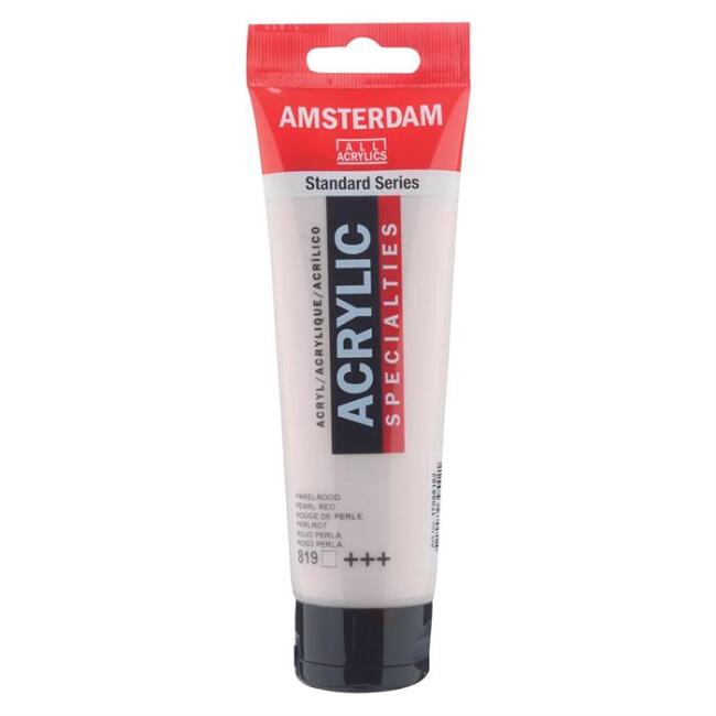 Talens Amsterdam Akrilik Boya 120 ml Pearl Red 819 - 1