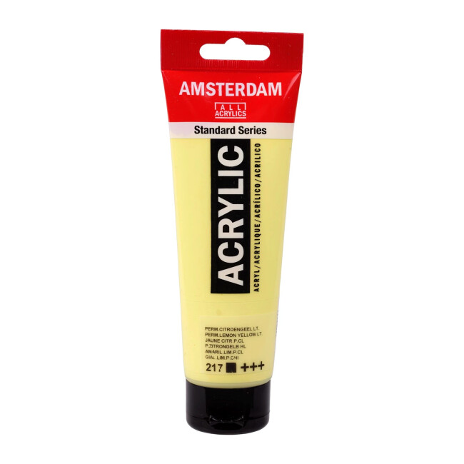 Talens Amsterdam Akrilik Boya 120 ml Permanent Lemon Yellow Light 217 - Amsterdam